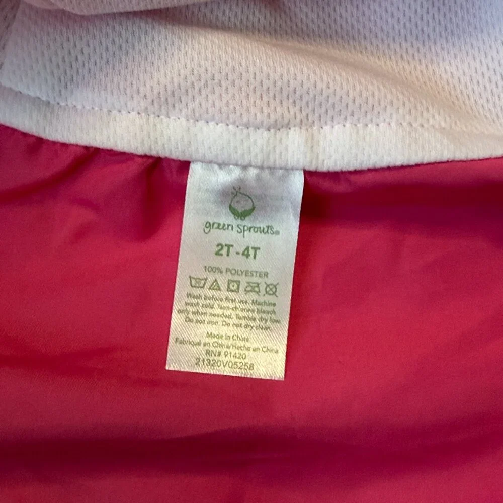 Green Sprouts hot pink bucket hat girls OS UV Protection barbiecore girlhoodcore